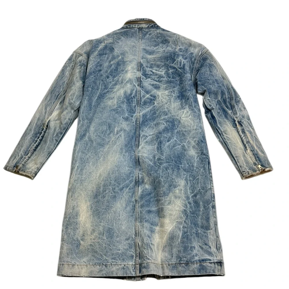 Fear Of God Holy Water Faux Shearling Denim Coat - Picture 3 of 15